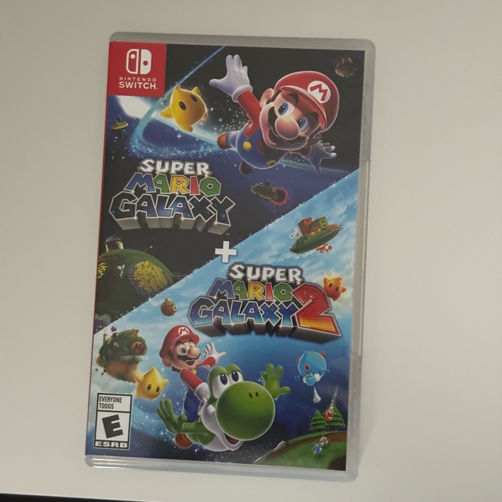 Nintendo Switch Super Mario Galaxy + Galaxy 2 Game